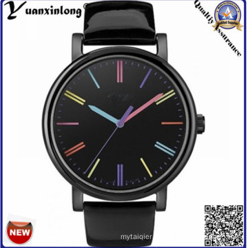 Yxl-141 Fashion Hot Sale Watches Vogue Charming Dress Watch Lady Leather Steel Case Colorful Dial Casual Watches Women